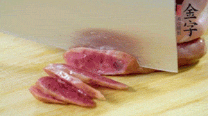 金字火腿、金字香腸、金字臘肉切片。