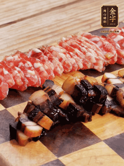 金字二八臘腸、金字醬油肉切薄片